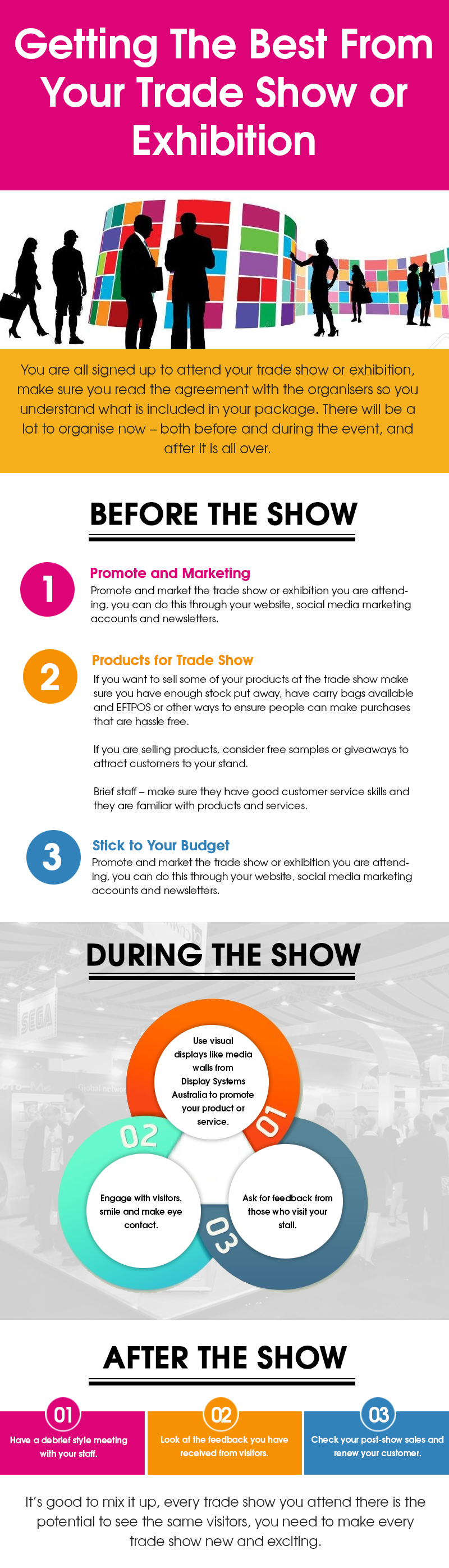 Getting The Best From Your Trade Show or Exhibition